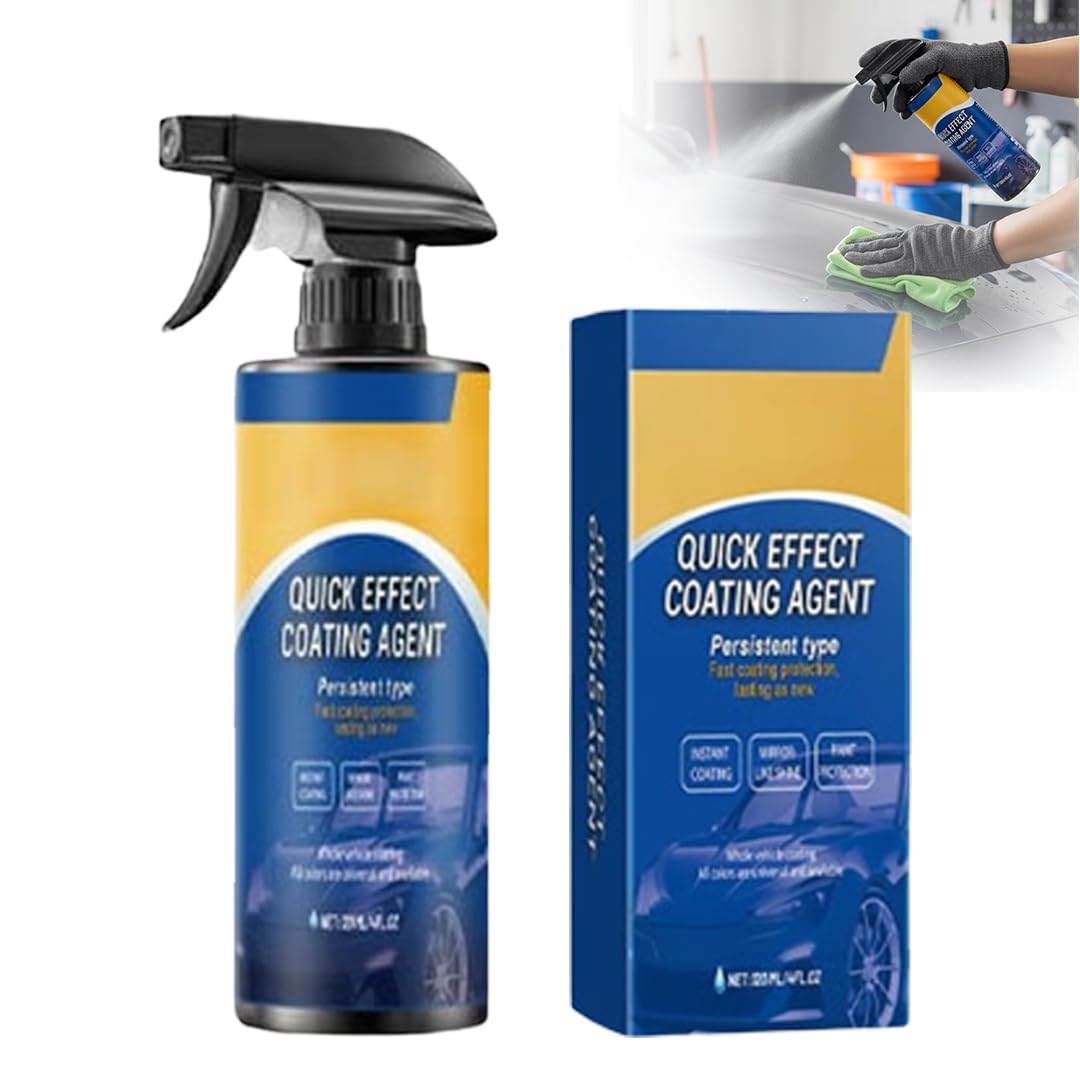 Quick Effect Car Coating Spray Plus-  New Coating Agent for Car Scratch Wax Polish Spray- Ultimate Car Care Solution for Long-Lasting Shine