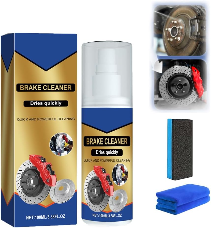 Automotive Brake Cleaner- Effectively Removes Oil Stains from Vehicle Brake System (1PCS)